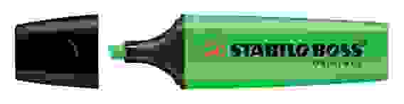 ТЕКСТОВЫДЕЛИТЕЛЬ STABILO BOSS ORIGINAL ЗЕЛЕНЫЙ 2-5ММ