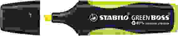 ТЕКСТОВЫДЕЛИТЕЛЬ STABILO GREEN BOSS ЖЕЛТЫЙ 2-5ММ