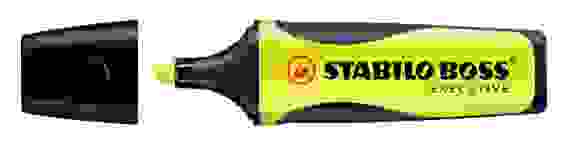 ТЕКСТОВЫДЕЛИТЕЛЬ STABILO BOSS EXECUTIVE ЖЕЛТЫЙ 2-5 ММ