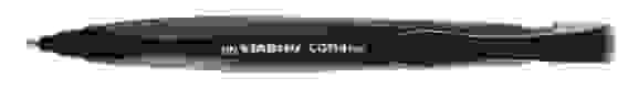 РУЧКА ШАРИКОВАЯ АВТОМАТИЧЕСКАЯ STABILO COM4ball ЦВЕТ ЧЕРНИЛ ЧЕРНЫЙ 0,5ММ