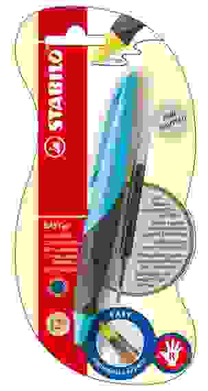 РУЧКА ГЕЛЕВАЯ EASYgel КОРПУС ЛАЗОРЕВЫЙ/КОРИЧНЕВЫЙ, В БЛИСТЕРЕ, ДЛЯ ПРАВШЕЙ, ЦВЕТ ЧЕРНИЛ СИНИЙ 0,5ММ