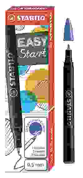 НАБОР СТЕРЖНЕЙ К РОЛЛЕРАМ STABILO `S MOVE EASY, 3 ШТ, ЦВЕТ ЧЕРНИЛ: СИНИЙ, 0,5ММ