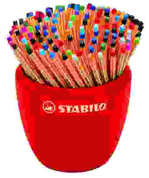 РУЧКА КАПИЛЛЯРНАЯ STABILOpoint 88 В КЕРАМИЧЕСКОМ ДИСПЛЕЕ, 47 ЦВЕТОВ ЧЕРНИЛ, 0,4ММ