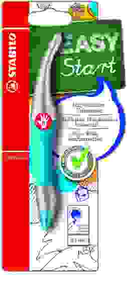 РОЛЛЕР STABILO EASYORIGINAL METALLIC ДЛЯ ПРАВШЕЙ СИНИЙ, КОРПУС НЕОНОВЫЙ СИНИЙ