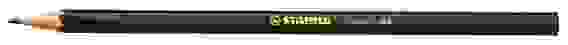 КАРАНДАШ ЧЕРНОГРАФИТНЫЙ STABILO Schwan HB, ЦВЕТ КОРПУСА ЧЕРНЫЙ