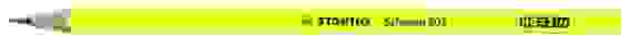 КАРАНДАШ ЧЕРНОГРАФИТНЫЙ STABILO Schwan HB ЦВЕТ КОРПУСА НЕОН ЖЕЛТЫЙ