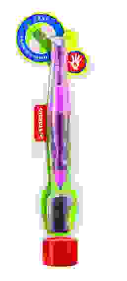 КАРАНДАШ МЕХАНИЧЕСКИЙ STABILO `S MOVE EASYERGO ДЛЯ ПРАВШЕЙ + 1 ТОЧИЛКА, В ТУБЕ, МАЛИНОВО-РОЗОВЫЙ, 3,