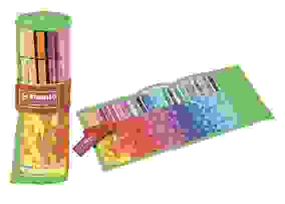 НАБОР ФЛОМАСТЕРОВ STABILO PEN 68 FAN 25 ЦВ НЕЙЛОНОВЫЙ ФУТЛЯР