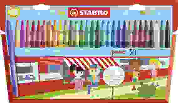 НАБОР ФЛОМАСТЕРОВ STABILO POWER 30 ЦВ КАРТОН NEW DESIGN