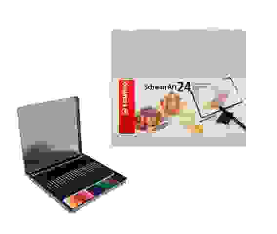 НАБОР ЦВЕТНЫХ КАРАНДАШЕЙ STABILO SCHWAN ART 24 ЦВ, МЕТАЛЛ