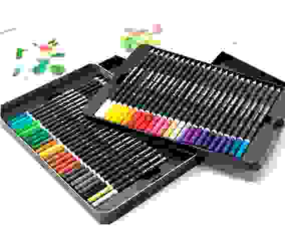 НАБОР ЦВЕТНЫХ КАРАНДАШЕЙ STABILO SCHWAN ART 48 ЦВ, МЕТАЛЛ